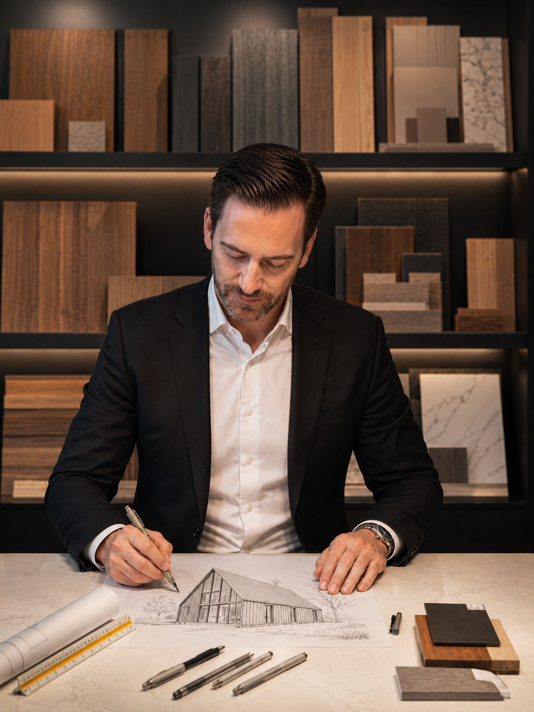 Joep van Os Architect Met Studio In Breda Schetsend